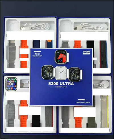 4 IN 1 ULTRA SMART WATCH