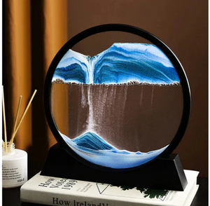 3D MOVING SANDSCAPES FRAME 7 INCH ( RANDOM COLOR )